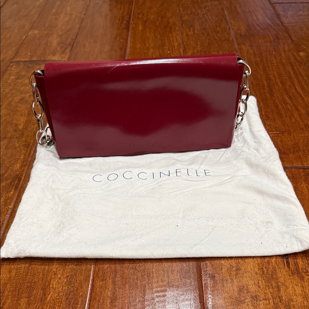 Red Chain Clutch